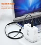 Адаптер USB C 65W для ноутбуків HP та інших пристроїв швидка зарядка та передача даних 1.5 метра - зображення 6