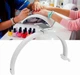 Бестеневая LED лампа 20W для наращивания ресниц с сенсорным управлением и держателем для телефона - изображение 3