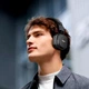 Bluetooth навушники Hoco W56 чорні для музики з тривалим часом роботи 28 годин та швидкою зарядкою - зображення 7
