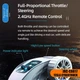 Машинка на радиоуправлении для кемпинга JRC-C8817 Camp 1:18 Tesla Cybertruck RC Black – Гоночный автомобиль, Внедорожник, 4WD, до 10 км/ч, до 30 мин., до 25 м - изображение 8