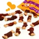 Лакомства для собак Mavsy Calcium bone with duck for dogs Утиная ножка с кальцием, 100 г (4820266800215) - изображение 2