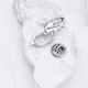 Брошь-значок унисекс BROCHE бижутерия Медицина Массаж серебристая BRGV113503 - изображение 5