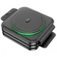 Бездротовий зарядний пристрій Hoco Unique 3-in-1 Folding Magnetic Wireless Fast Charger CQ4 15W (Black) - зображення 6