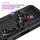 Чехол Shield для Samsung Galaxy A26 5G / A266 бампер противоударный с подставкой кольцом Black - изображение 4