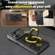 Чехол Magnetic Shield для Xiaomi Redmi 15C EU Version 173 mm бампер противоударный с подставкой кольцом Black - изображение 5