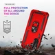 Чехол Shield для Samsung Galaxy A26 5G / A266 бампер противоударный с подставкой кольцом Red - изображение 5