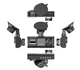 Видеорегистратор 3 камеры Full HD 1080 Traffic Recorder — автомобильный регистратор с тремя каналами записи - изображение 6