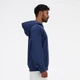 Мужское синее худи New Balance NB Athletics 46 (S) (MT41534NNY) - изображение 3