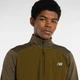 Чоловічий зелений реглан Athletics Heat Grid 1/2 New Balance Zip 52 (XL) (MT43204WOO) - зображення 4