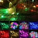 Різнокольорова LED-гірлянда на шлейфі з котушкою 10м - зображення 5