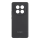 Чехол-накладка Liquid Silicone (AA) с защитой на камеру для Xiaomi Redmi Note 14 Pro 4G Dark Grey - изображение 1