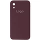 Чохол Silicone Case Square Full Camera для iPhone Xr 42.Maroon - изображение 1