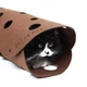 Туннель - лукошко трансформер для котиков CAT IN BOX - коричневый - изображение 5