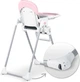 Krzesełko do karmienia Ricokids Tulo różowe (5903890614171) - obraz 5