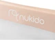 Захисний бар'єр для ліжка Nukido 150 x 42 x 35 см бежевий (5903890609924) - зображення 3
