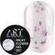 ART Builder Gel Milky Flower №001, 15 мл - изображение 1