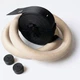 Гимнастические деревянные кольца Troli Wooden Rings with Slings Num 4,5 метра х 25мм 28мм - изображение 2