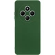 Чехол TPU GETMAN Liquid Silk Full Camera для Xiaomi Redmi 14C / Poco C75 Зеленый / Dark green - изображение 1