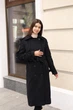 Демісезонне пальто Mila Nova ПВ-93 44 чорне - изображение 2