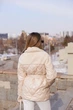Демісезонна куртка Mila Nova К-366 44 молоко - изображение 3