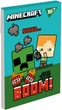 Набор блокнотов YES Minecraft А7 48 листов В клетку упаковка 40 шт (4823092291387) - изображение 2