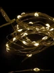 Світлодіодна гірлянда-нитка прозорий дріт 50 LED Magic Lights на батарейках 5 м теплий білий (RZN-23100695) - зображення 5