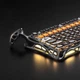 Механічна бездротова (Bluetooth + 2,4G) клавіатура з HOT SWAP GravaStar Mercury K1 Pro 80keys, EN/UKR, BT/WL/USB, CyberFlare /Чорна (GSK1PRO_BO_BLK) - изображение 7