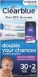 Набор тестов на овуляцию и беременность Clearblue Double Your Chances Advanced, цифровой, 30+2 шт - изображение 1