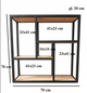 Полка настенная loft RUBIKON - изображение 2