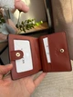 Гаманець Coach Snap Wallet In Signature Canvas коричневий натуральна шкіра + подарункове пакування - изображение 12