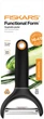 Нож для чистки с поперечным подвижным лезвием Fiskars Functional Form (1016122) - изображение 3