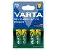 Акумулятор Varta NI-MH Power AA 2100 мА•г, 4шт (647910) - зображення 2