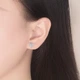 Женские серьги со снежинками из циркона Sweet Elegance, цвет серебро - изображение 2