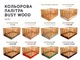 Детская деревянная кровать-манеж от Busy Wood «Оазис» с высокими бортиками, 200×90 см, Натуральное дерево+Мятный - изображение 12