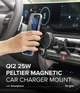 Магнитный автодержатель Ringke Qi2 25W Peltier Magnetic Car Charger Mount (CS120101RS) - изображение 2