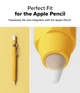 Чохол Ringke Silicone Drafting Pencil case до Apple Pencil 2/Apple Pencil Pro Yellow (SDH86102RS) - зображення 5