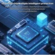 Бесперебойник для роутера ИБП 12000 mAh 36W УПС повербанк компактный для медиаконвертера павербанк wi fi роутеров 5V/9V/12V вольт mini ups с аккумулятором источник бесперебойного питания вай фай power bank повербанки бесперебойники - изображение 5