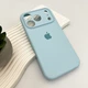 Чохол для смартфона Silicone Full Case AA Camera Protect for Apple iPhone 17 Pro 27,Mist Blue (FullAAi17P-27) - изображение 4