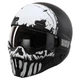 Мотошлем интеграл (full face) VGV MT-3304 размер M черный-белый - изображение 1