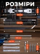 Отвертки набор 115в1 универсальный JoyPro Precision Screwdriver прецизионная отвертка со сменными битами набором на 115 мини инструментов маленьких отверток + звездочка для ремонта ноутбука телефонов очков часов точных профессиональных работ - изображение 4