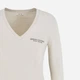 Лонгслив длинный женский Armani Exchange 386984108 L Бежевый (1159843639) - изображение 5