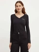 Лонгслив длинный женский Armani Exchange 256637860 2XL Черный (1159841454) - изображение 1