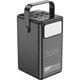 Павербанк Hoco 100000 mAh 22.5W Павербанк Hoco DB03 зі швидкою зарядкою PD/QC, Портативний зовнішній акумулятор з ліхтариком, універсальні порти 6USB/2Type-C, LED-дисплей Чорний - зображення 3