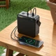 Павербанк Hoco 80000mAh 22.5W Павербанк Hoco J161 с быстрой зарядкой PD/QC, Портативный внешний аккумулятор, универсальные порты 2USB/2Type-C, LED-дисплей, фонарь Черный - изображение 7
