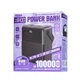 Комплект Павербанк Remax FP-1 100000 mAh 27W та Мережевий Адаптер Hoco CS22A Value 30W Type-C to Type-C Павербанк з ліхтариком Remax FP-1 Портативний зовнішній акумулятор, 2Type-C/4USB/1micro-USB/1Lightning Чорний - зображення 7