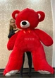 Мягкая игрушка BigMishki плюшевый мишка Томми 180 см красный - изображение 2