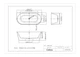 Ванна акриловая отдельностоящая Celica WB 170 * 80 * 58 ( А0058052 ) - изображение 2