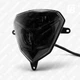 Фара головного світла 02 з ДХО для мотоциклів Beta Enduro Motard (2020+) світлодіодна (LED) чорна - зображення 1