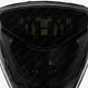 Фара головного світла 02 з ДХО для мотоциклів Beta Enduro Motard (2020+) світлодіодна (LED) чорна - зображення 7