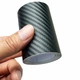 Захисна карбонова стрічка 3D Carbon Fiber Vinyl Самоклеюча плівка для тюнінгу авто, порогів, бампера 7х300 см - изображение 4